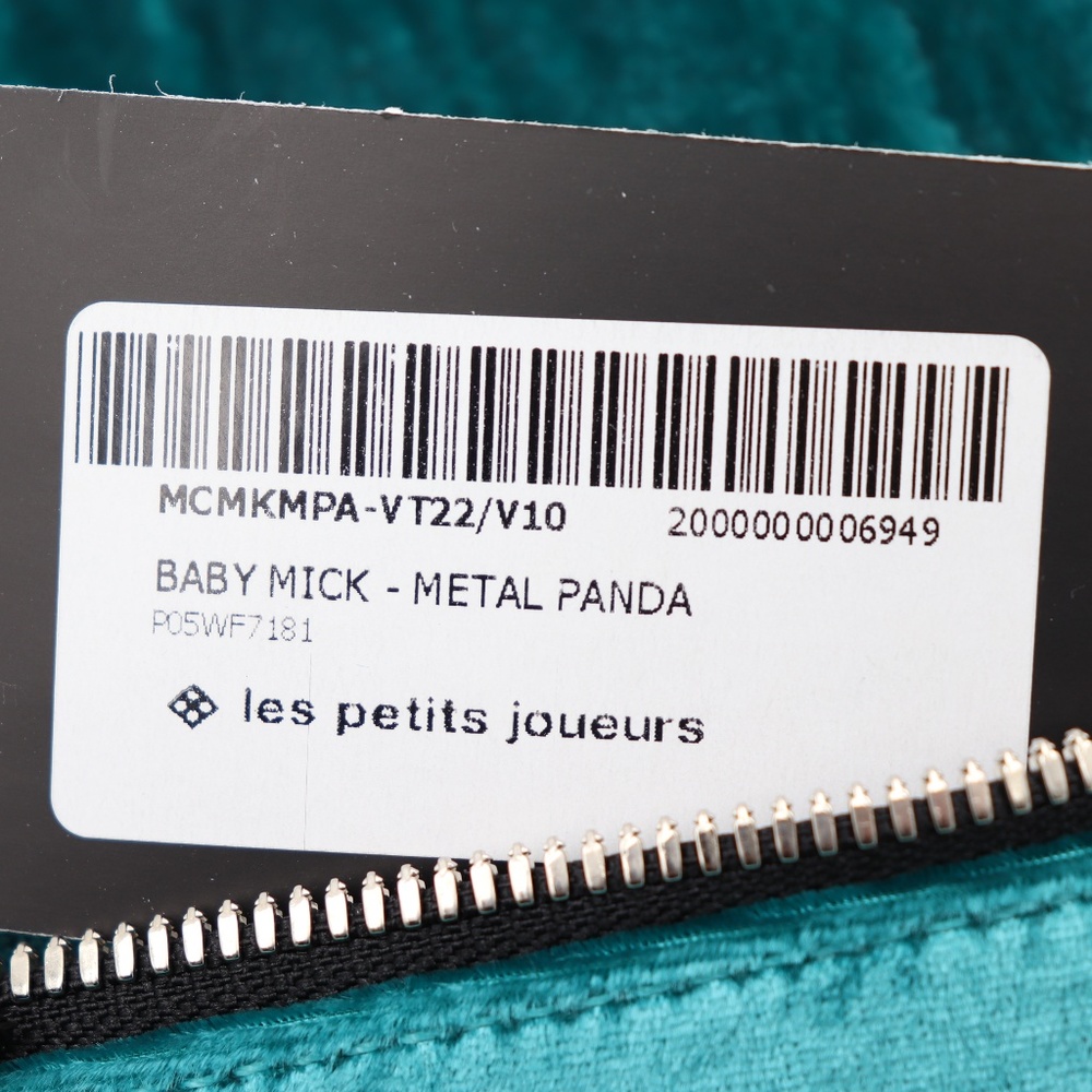 HOST PICK🥳🐼 Les Petits Joueurs Baby Mick Panda Velvet Backpack - Picture 8 of 8